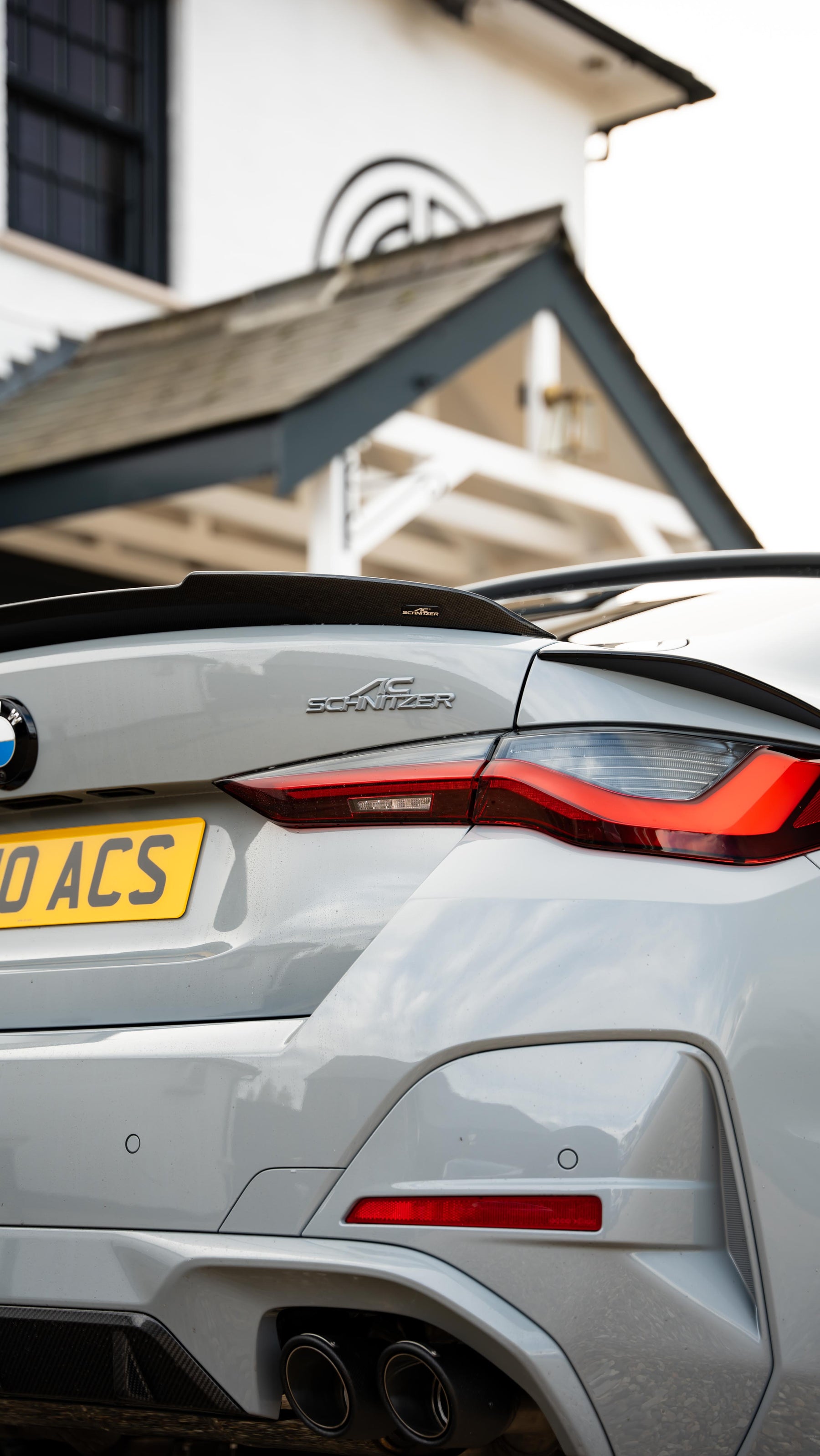 BMW 4 Series Gran Coupe G26 Rear Side Wings
