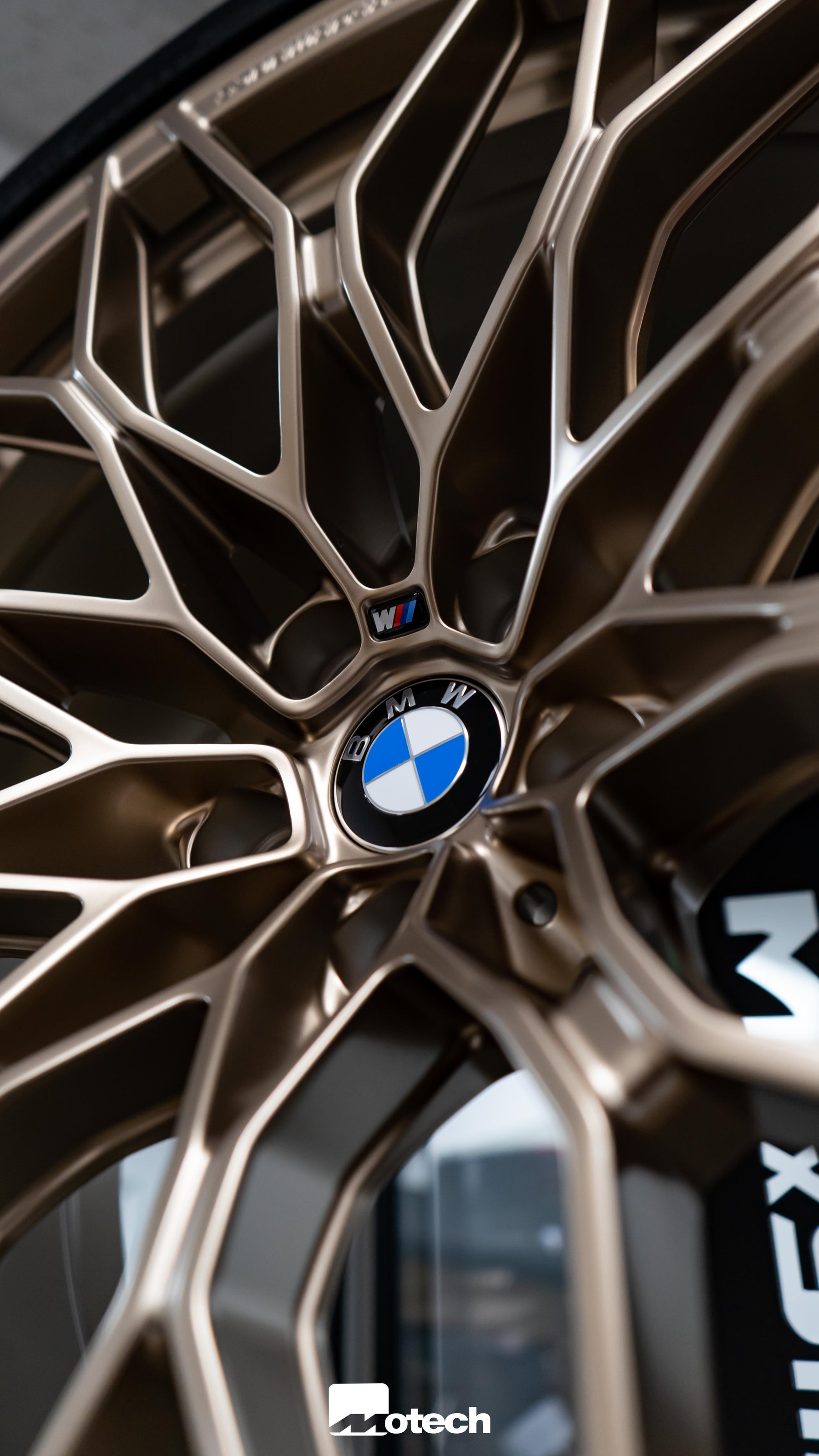 BMW 1000M M Performance Wheels Gold Bronze (Matte)