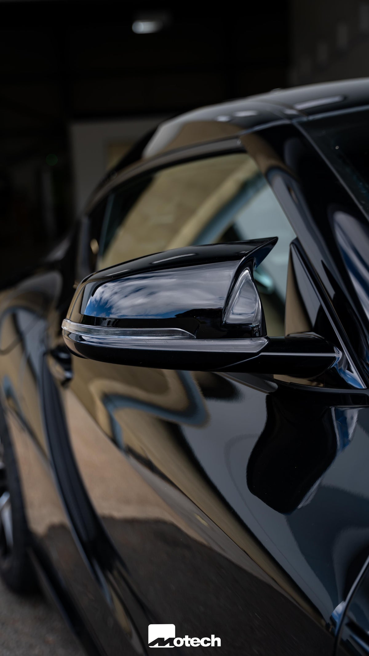 Toyota Supra GR M Style Gloss Black Mirror Covers
