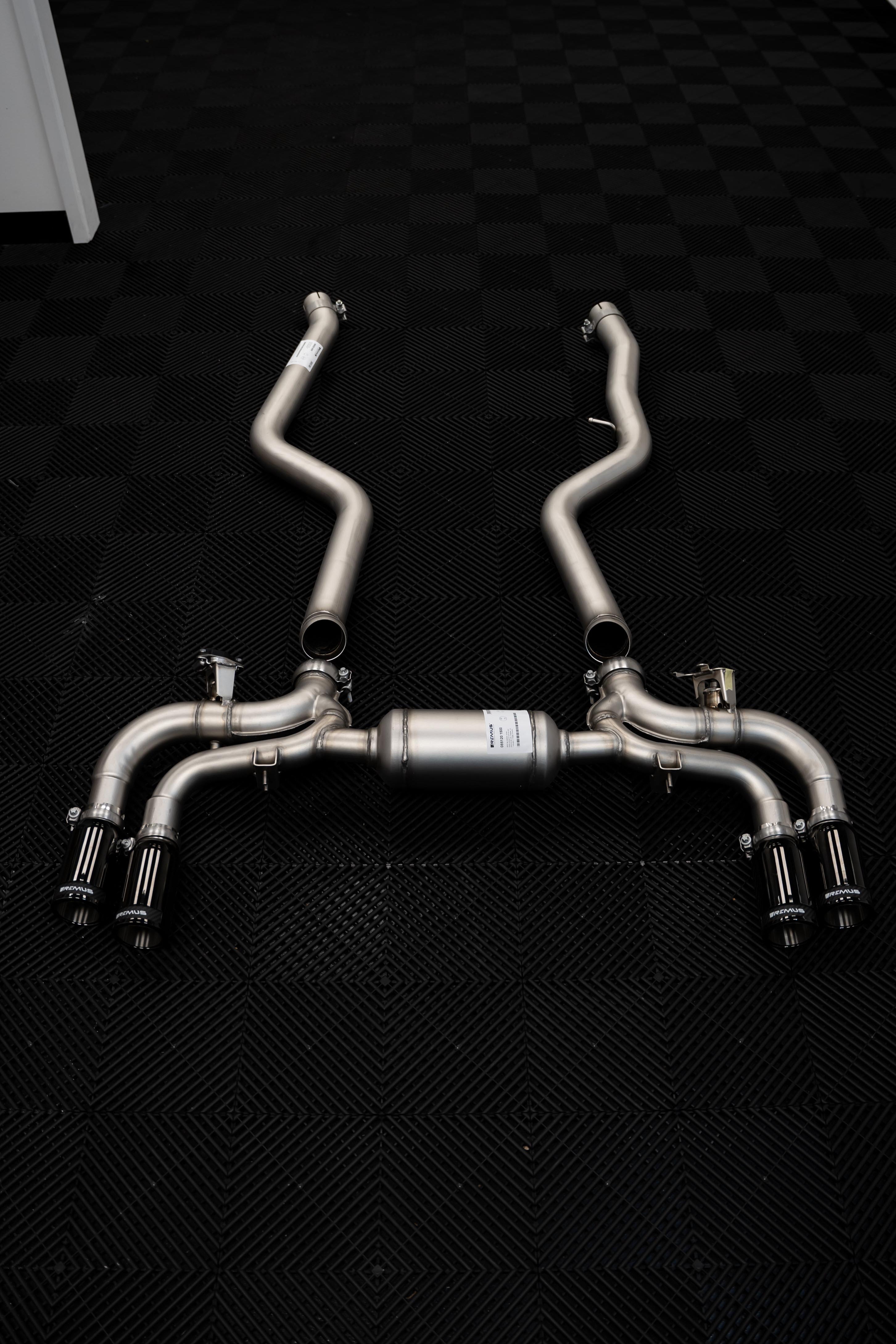 BMW G20 G21 M340i 3 Series Race Exhaust Axle Back system twin valved