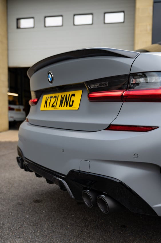 BMW G20 G21 M340i 3 Series Race Exhaust Axle Back system twin valved