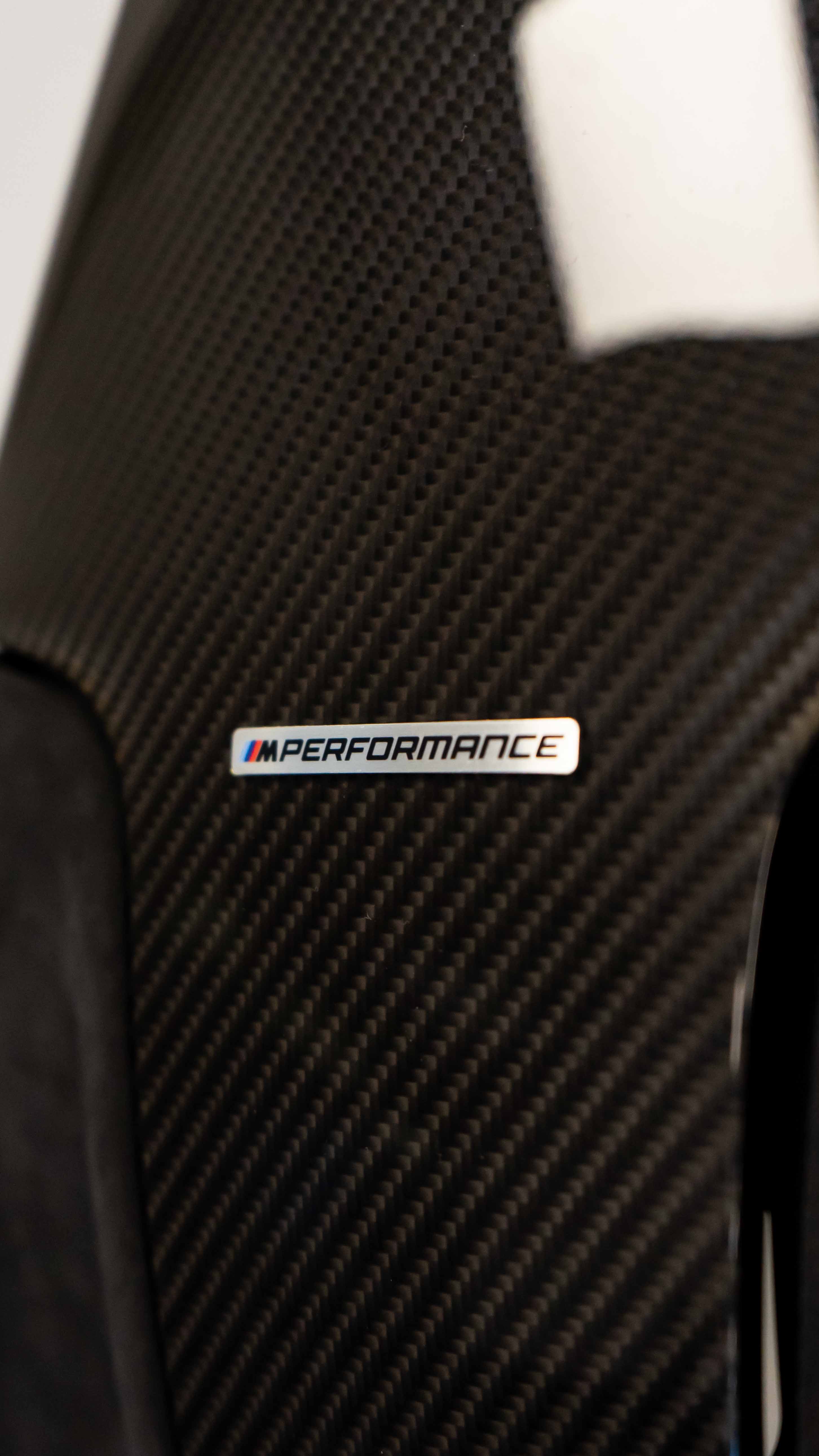 BMW G82/G83 M4 M Performance Satin Carbon Seat Backs