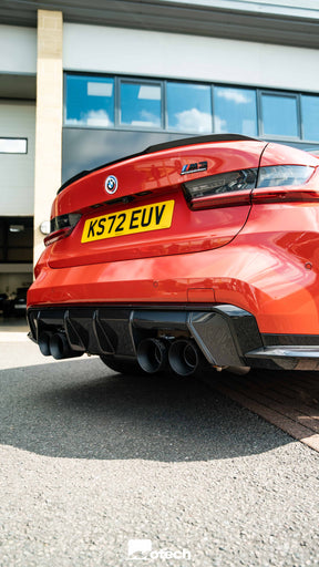 BMW M3 M4 G8x Valved Axel Back Dinan Exhaust