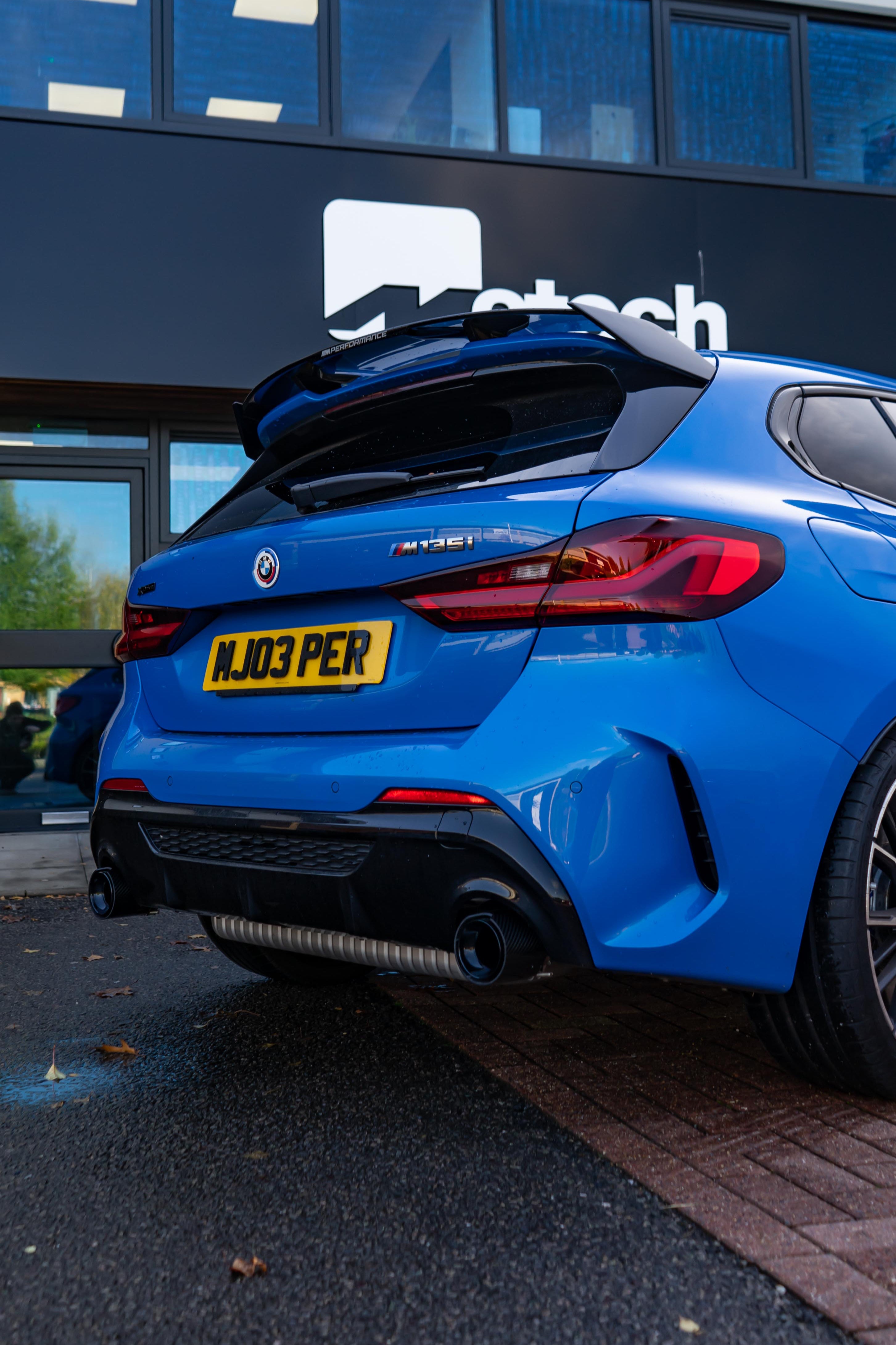 BMW F40 M135i xDrive M Performance Rear Spoiler