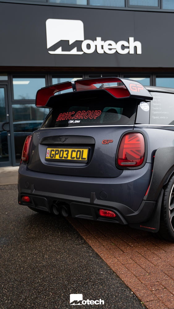 MINI F56 GP3 with Sound Controller Remus OPF Back