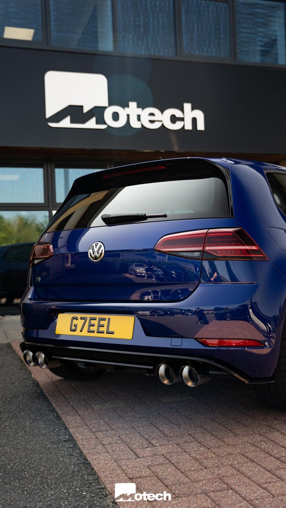 VW Golf R MK 7.5 Remus Exhaust also cars with GPF