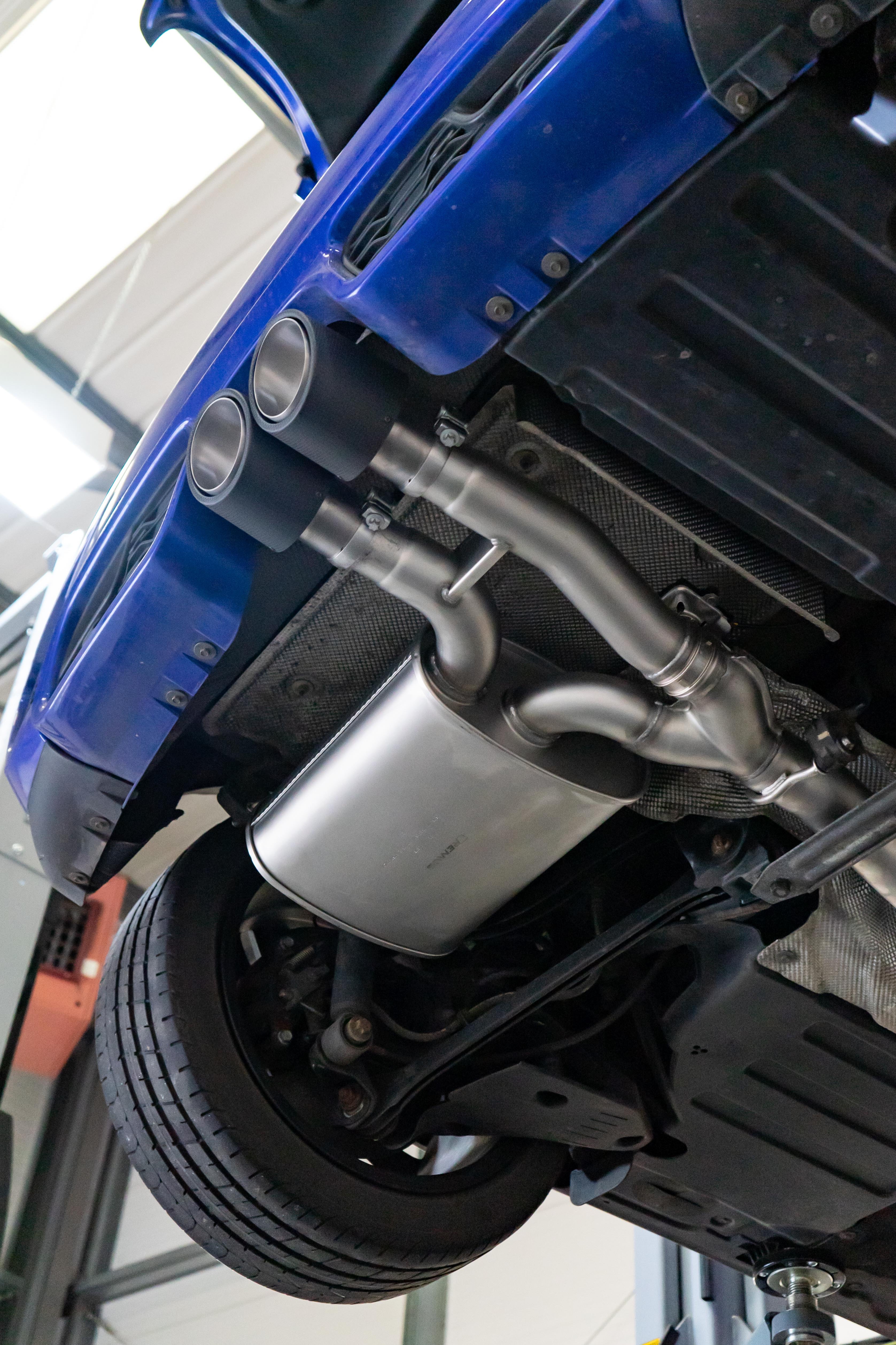 MINI F56 LCI 2 with Sound Controller Remus GPF Back system