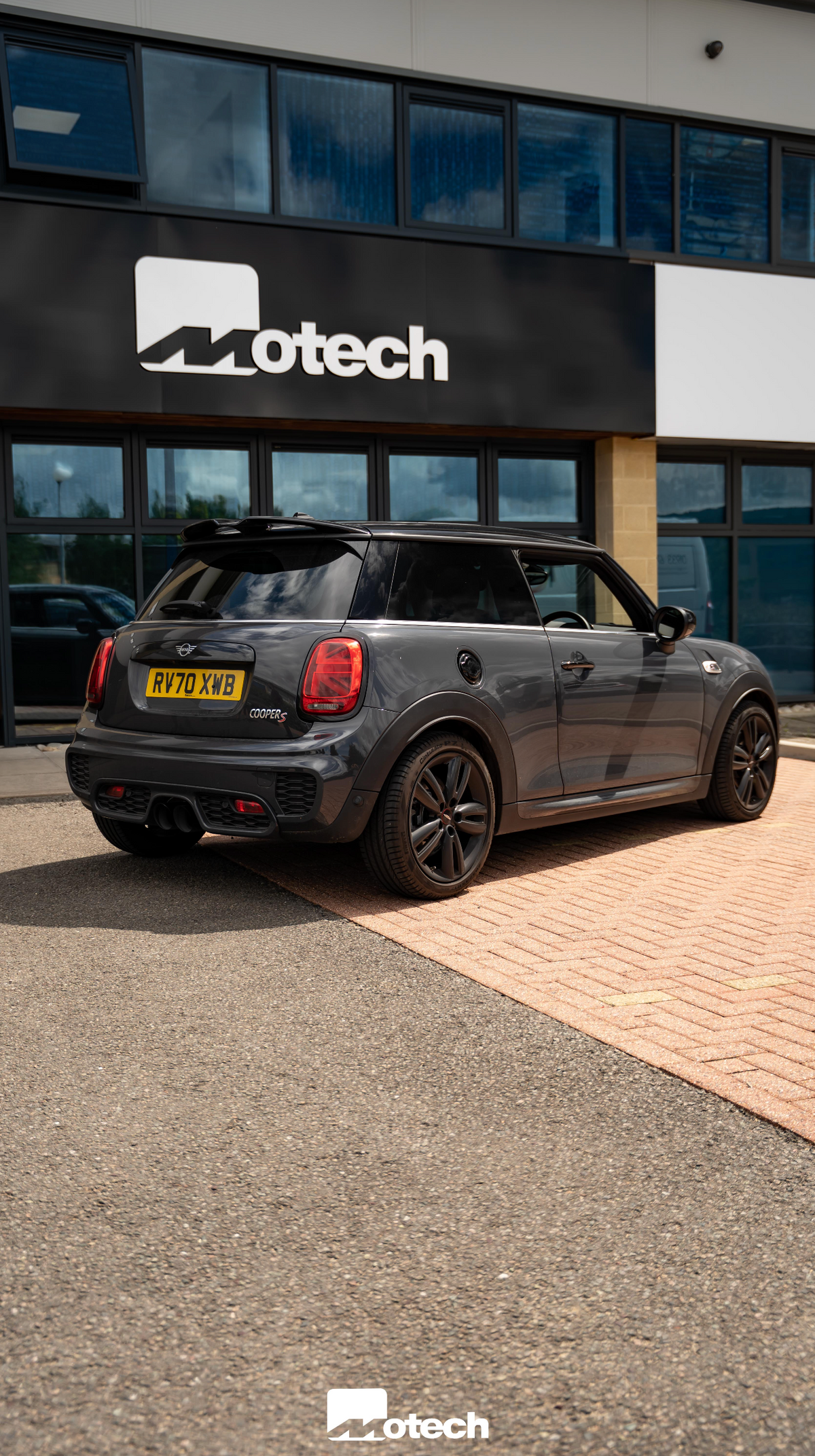 MINI F56 Cooper S with Sound Controller Remus OPF Back