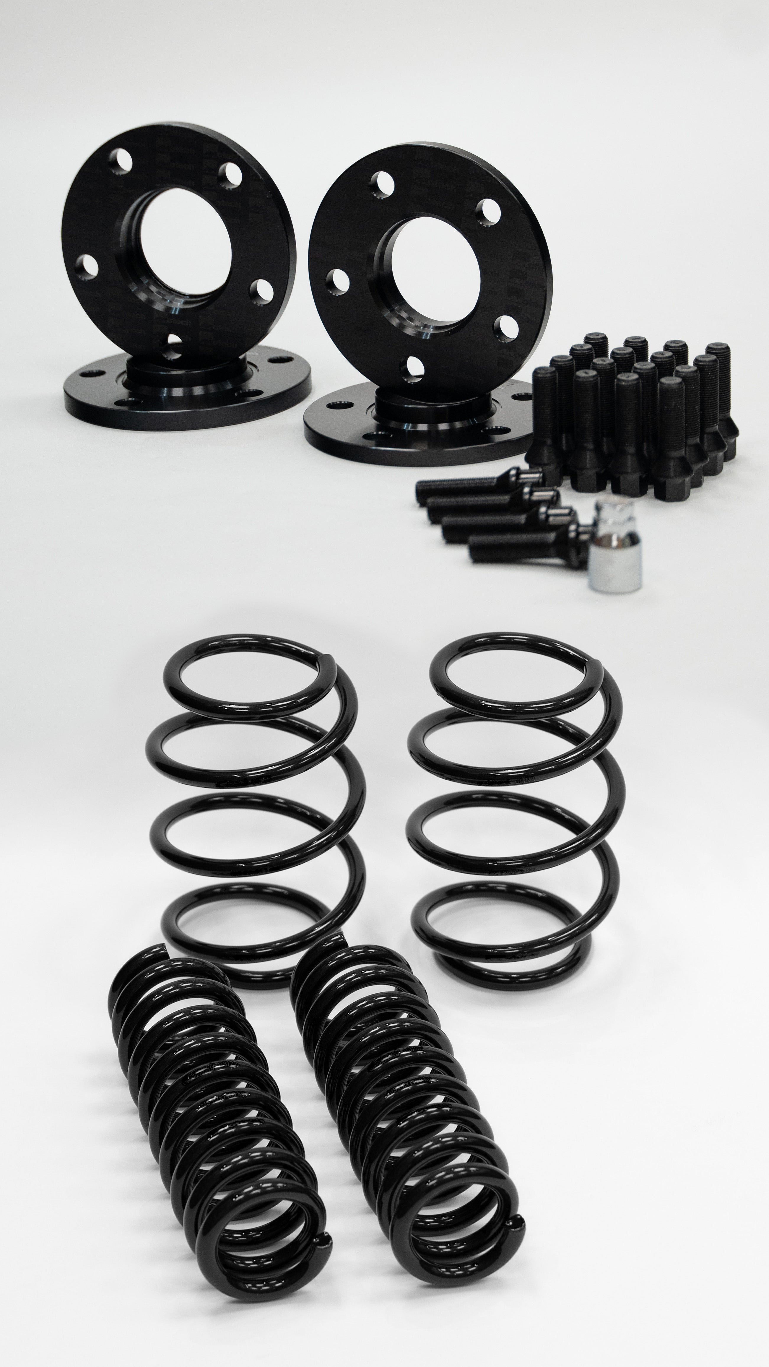 Motech Wheel Spacers, Black Eibach Springs, Bolts & Lockers